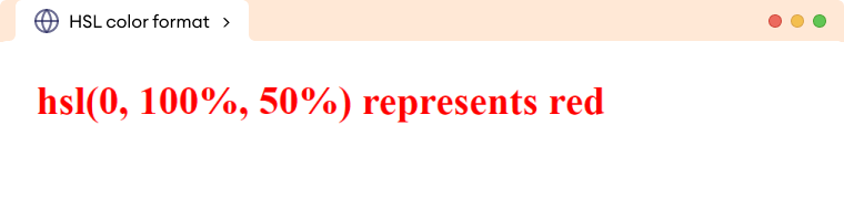 CSS HSL Colors CSS HSL Colors Description Image